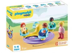 PLAYMOBIL 1-2-3 - ENFANTS ET TOURNIQUET #71324